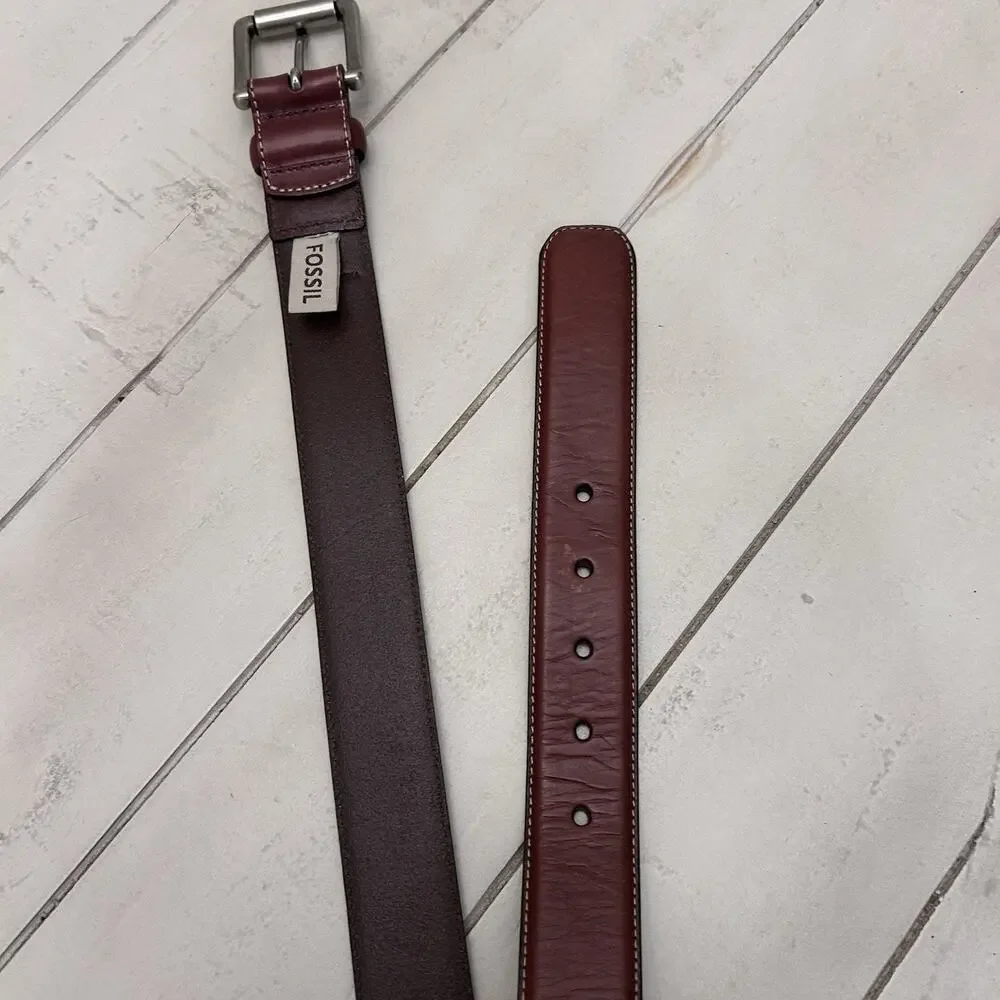 mens fossil belt Size 38